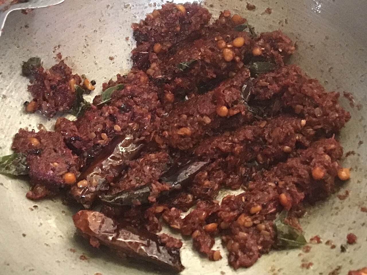 Gongura pachadi sorrel-leaf chutney