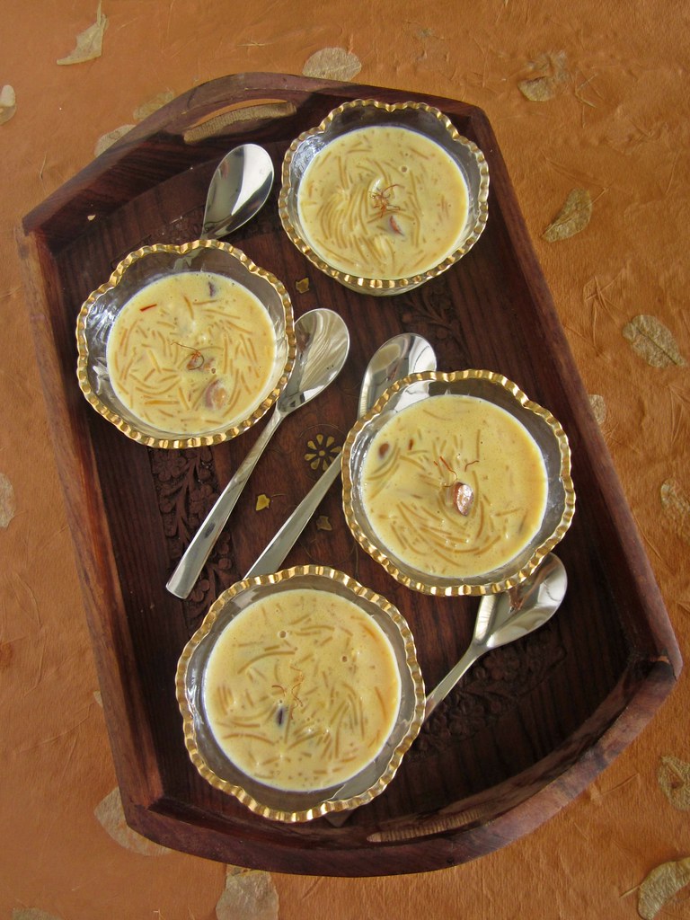 Payasam kheer with cashew and raisins